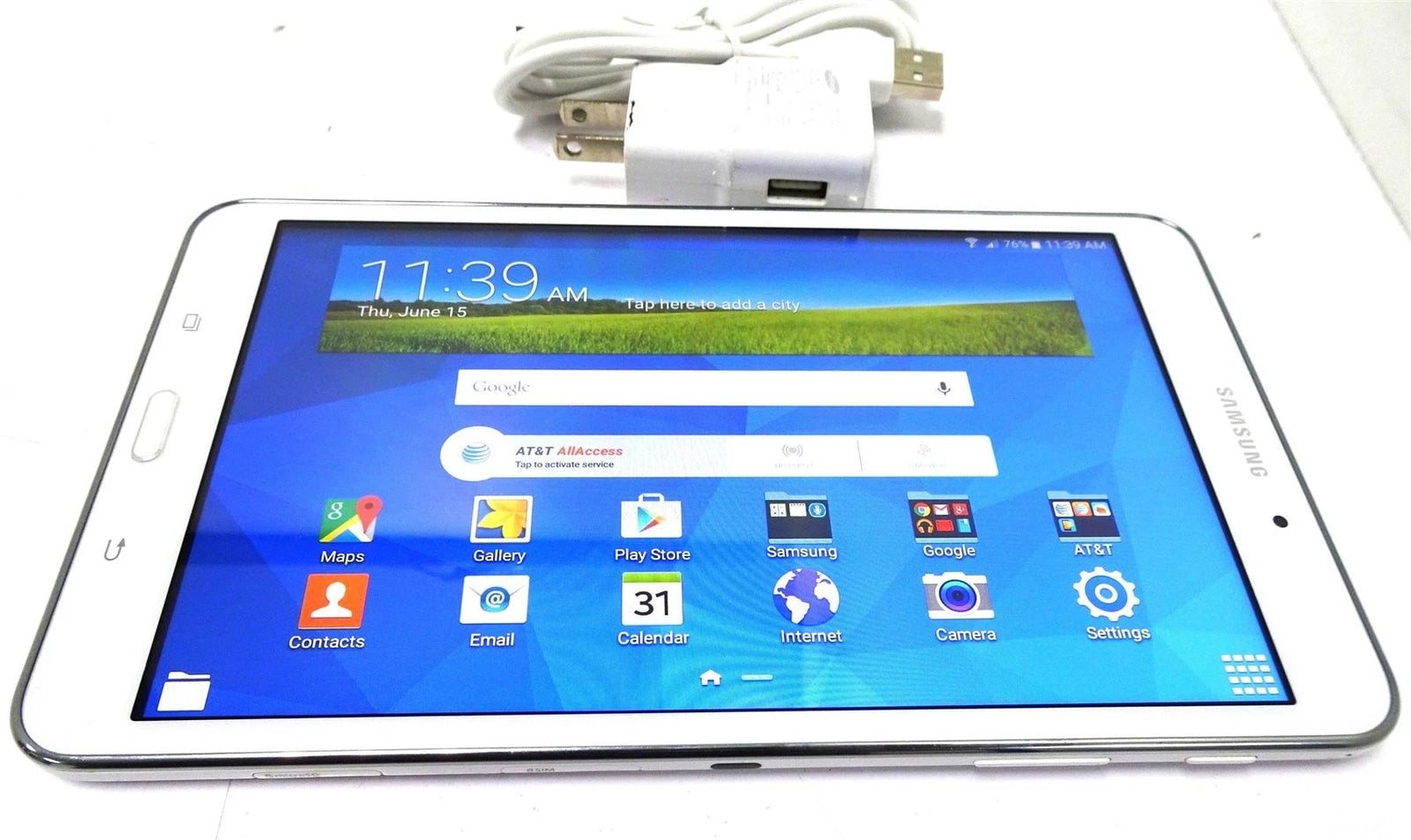 Samsung Galaxy Tab 4 SM-T337A 16GB WI-FI AT&T NETWORK 8" Tablet White