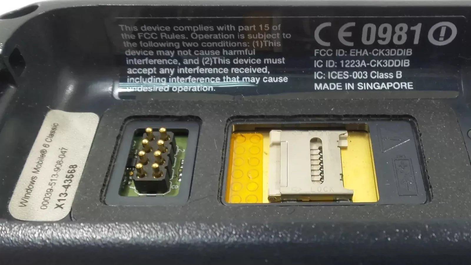 INTERMEC CK3NI CK3G20B02E100 Barcode Scanner