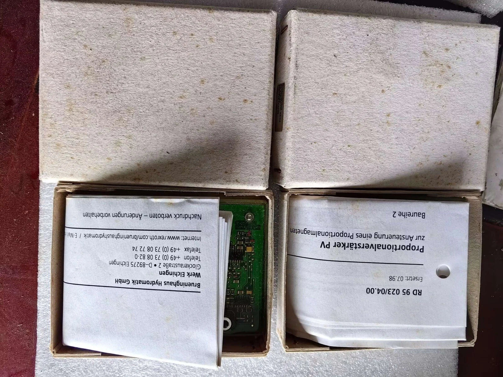 PV24F/20 R902001599 Dual Port Valve for Hydraulic Excavators