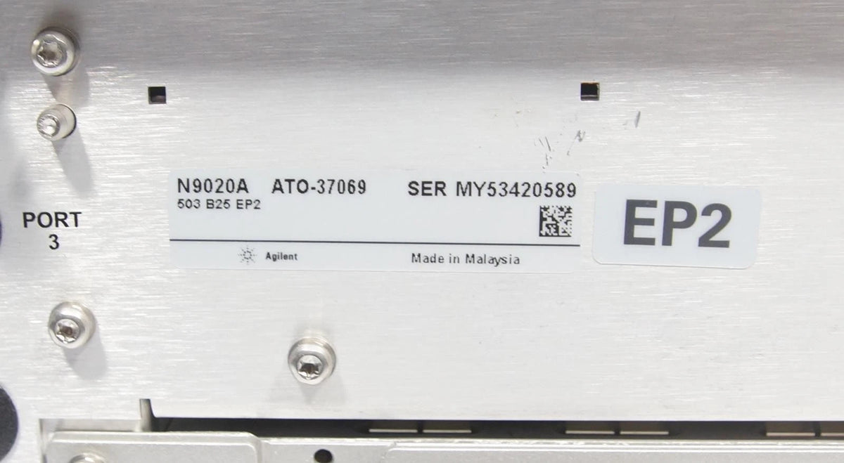 Keysight Agilent N9020A 10 Hz to 3.6 GHz MXA Signal Analyzer with Options