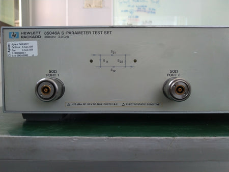 HP Agilent 85046A S-Parameter Test Set 300KHz to 3GHz - XG eqpt