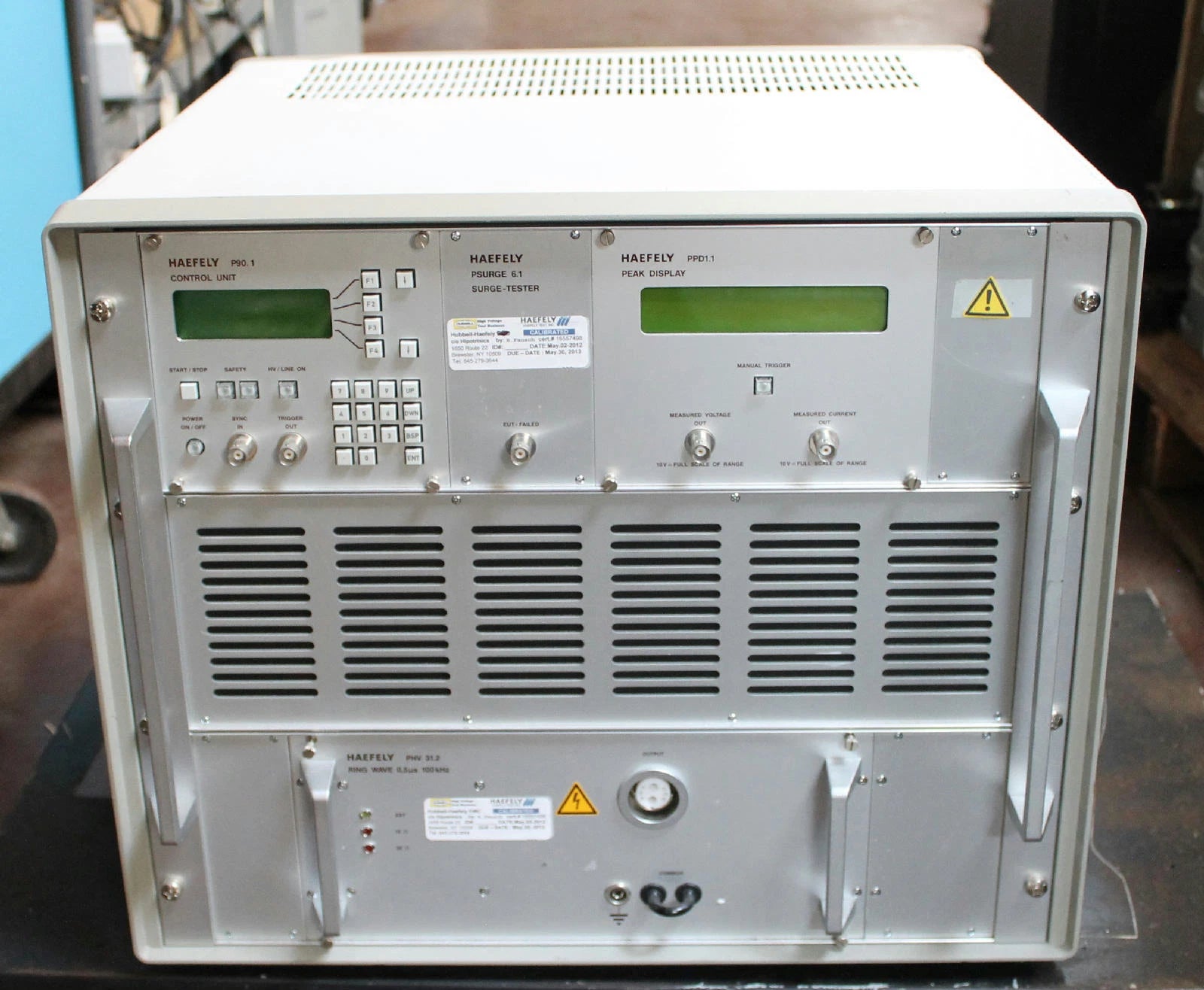 Haefely EFT Burst Tester w P90.1 / PSurge 6.1 Surge Tester / PPD1.1 / PHV 31.2