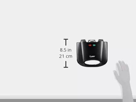 Prestige PGMFB 800 Watt Grill Sandwich Toaster with Fixed Grill Plates 230 Volt