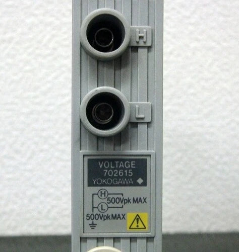 YOKOGAWA 702615 1ch 100m-500V 400KHz Voltage Input Unit