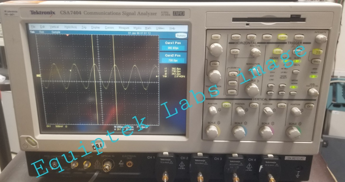 Tektronix 4 GHz 20 GSa/s DSO