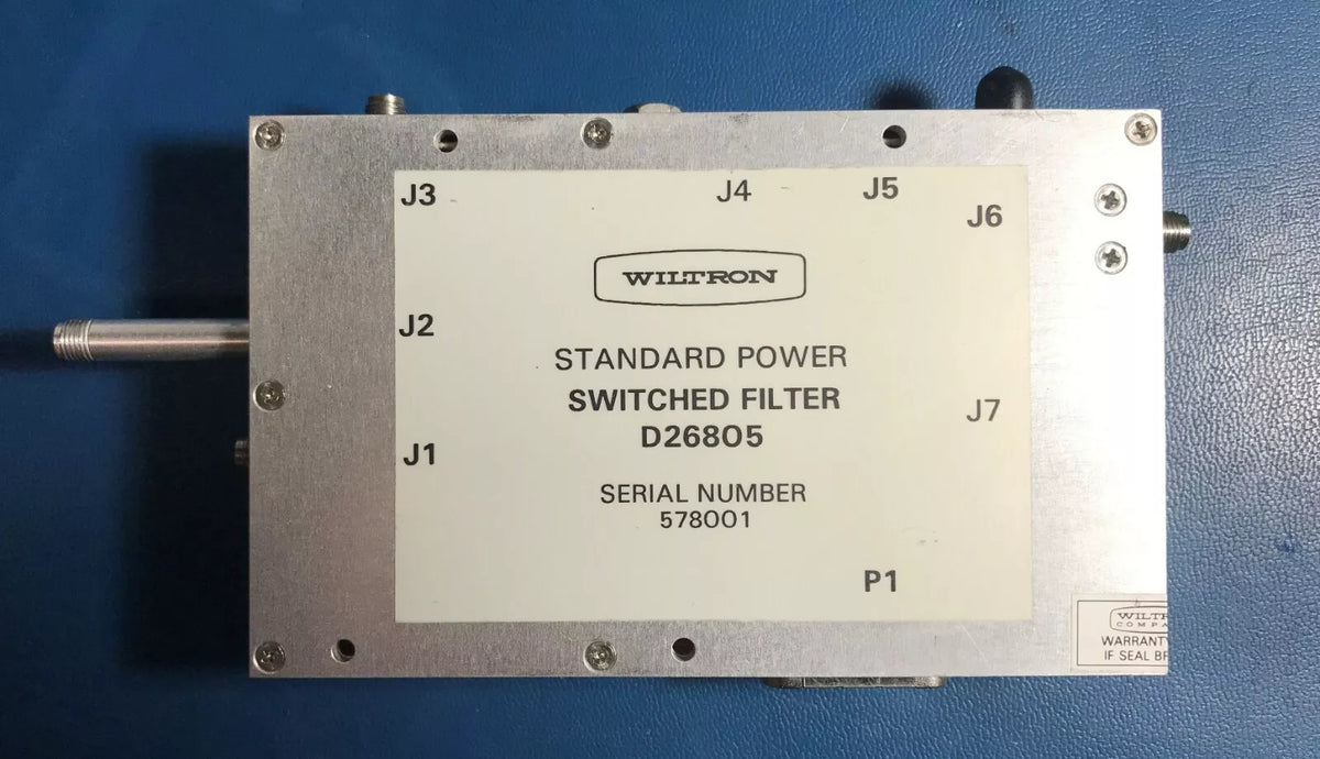 Anritsu/Wiltron D26805 Standard Power Switched Filter