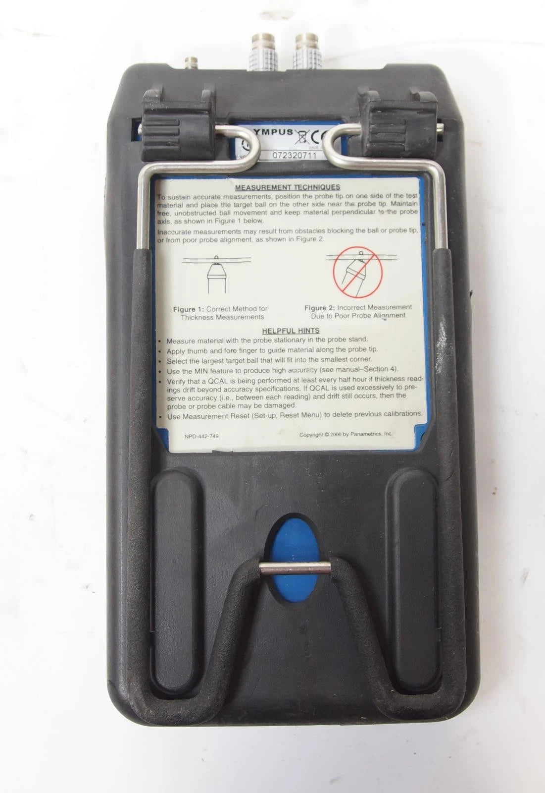 Panametrics Olympus Magna-Mike 8500 Hall Effect Thickness Gage