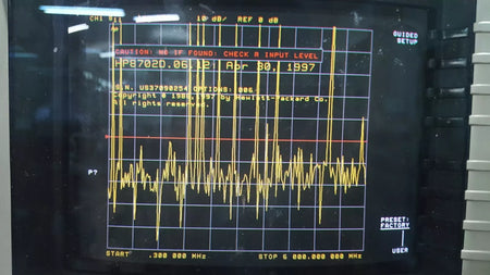 HP/Agilent 8702D OPT 006 Lightwave Communication Analyzer (AS-IS)