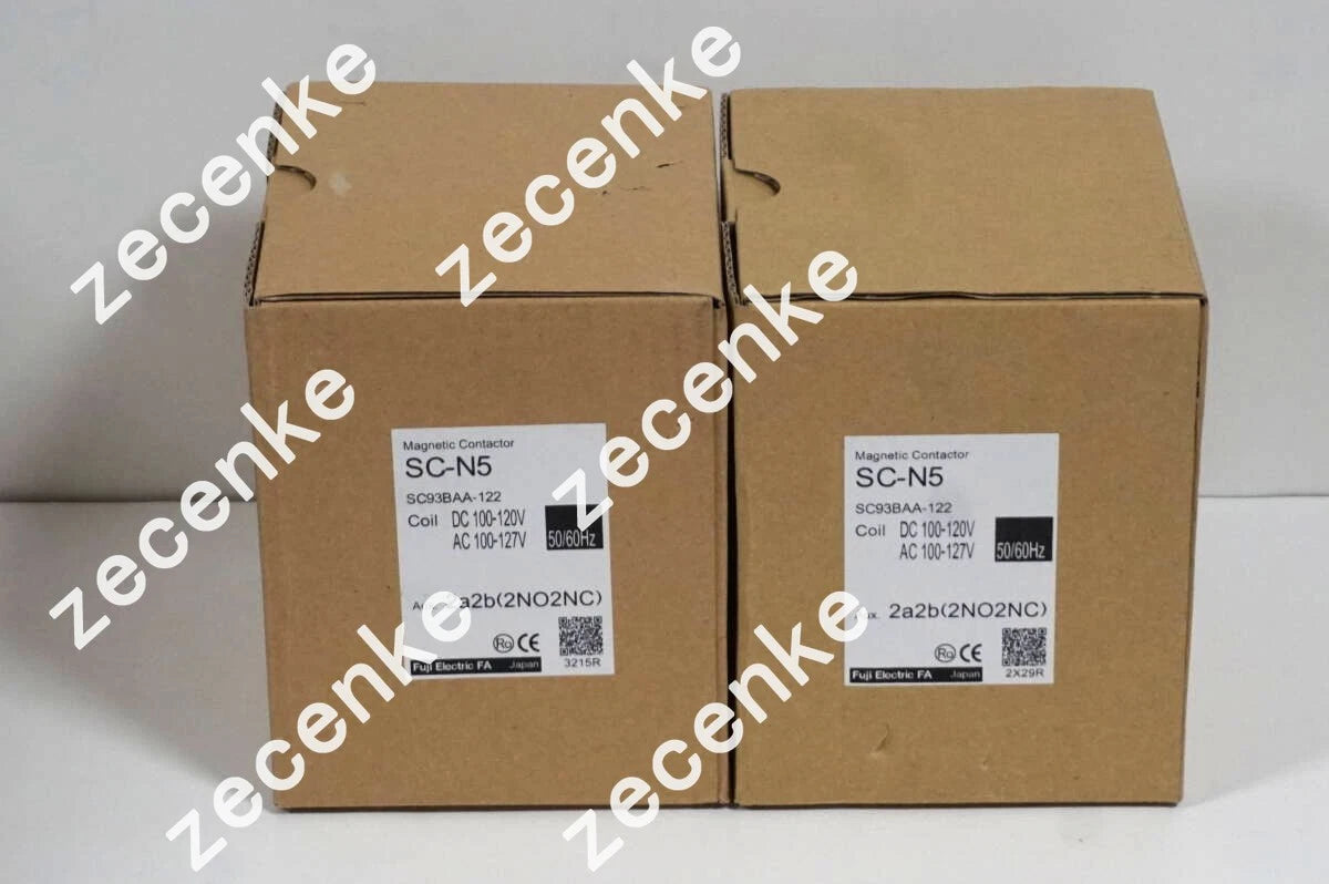 1 Pcs SC-N5(93) AC 100V-120V Fuji Magnetic Contactor New Unused Stored Item