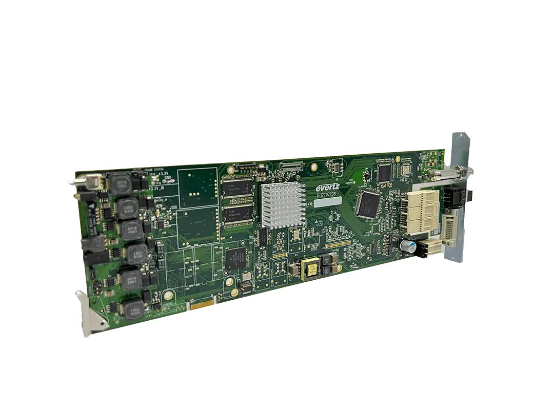 EVERTZ 7767RGBT-VIP-3G Transmitter: RGBHV/DVI & 2 Analog Audio Coax