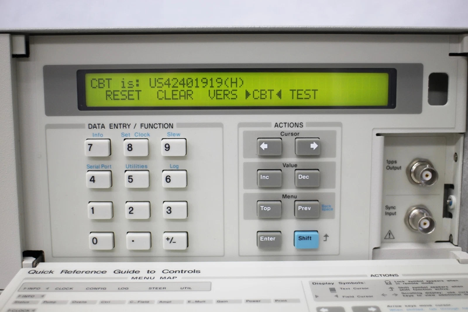Agilent 5071A /001 Primary Frequency Standard