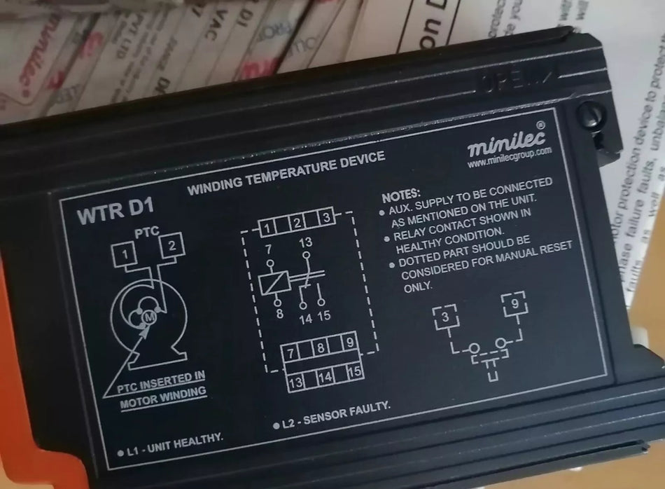 1pc NEW Minilec WTR D1 WTRD1 Relay #VRE8 CH