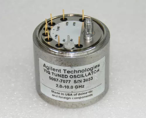 Keysight/Agilent Technologies 5087-7077 YIG TUNED OSCILATOR