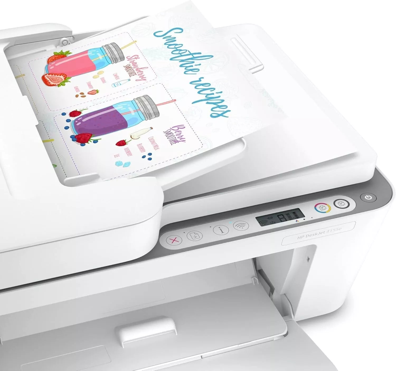 HP DeskJet 4155e Wireless Color Inkjet Printer for Home Use
