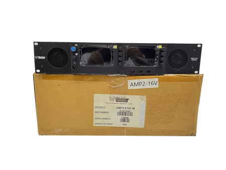 Wohler AMP2-16V-3G Dual 4.3 inch OLED 3G HD/SD-SDI 16-Channel Audio Video Monitor