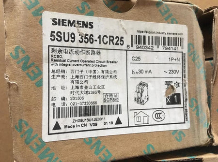 5SU9 356-1CR25 Circuit Breaker Accessory