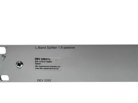 DEV Systemtechnik DEV 2262 L-Band Splitter 1:8 75Ohm Passive