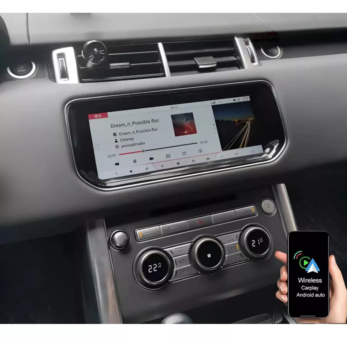Android Car Radio Stereo for 2014-2017 Land Rover Range Rover Sport L494