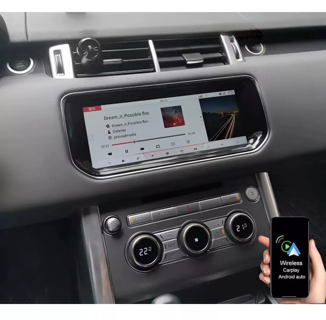 Android Car Radio Stereo for 2014-2017 Land Rover Range Rover Sport L494