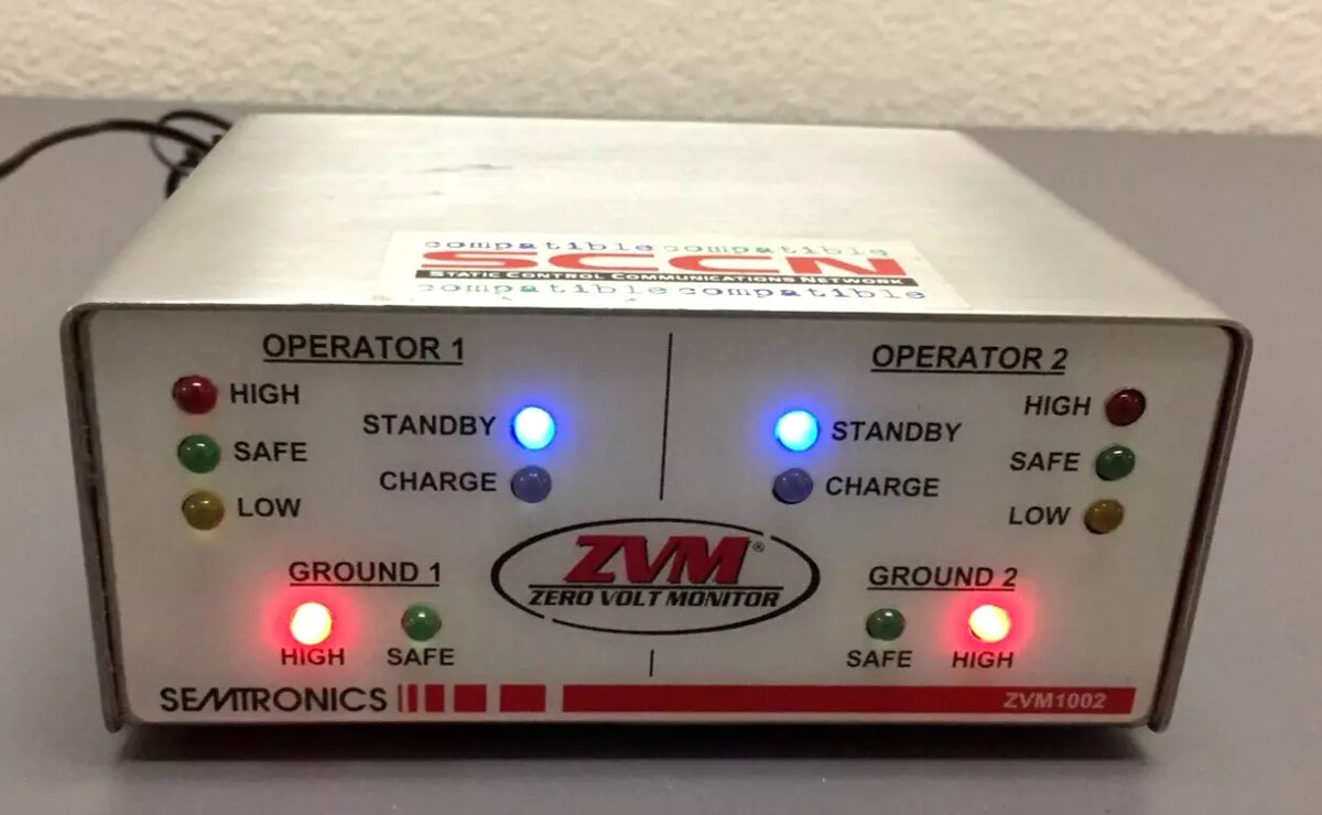 Semtronics ZVM1002 Zero Volt Monitors with Power Adaptor