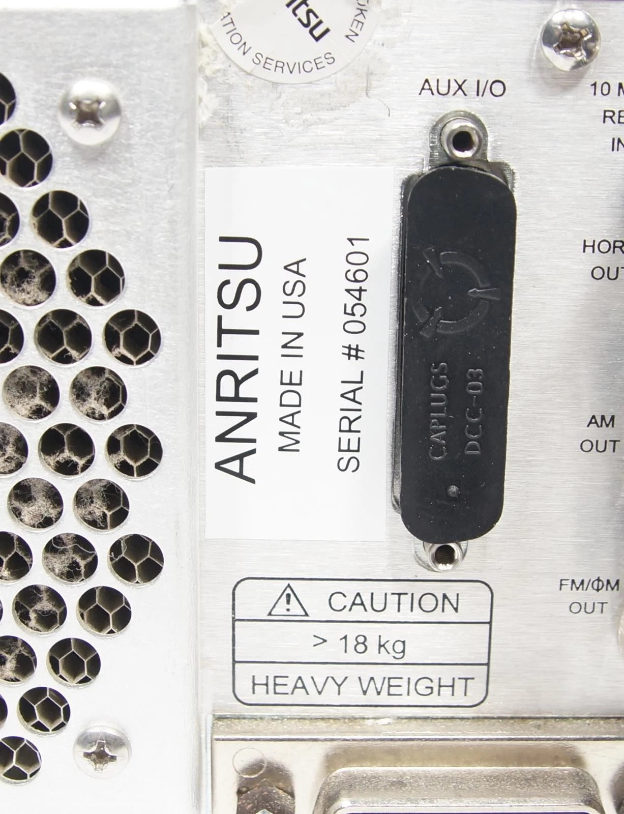 Anritsu MG3695B 2GHz - 50GHz -20dBm to +20dBm RF / Microwave Signal Generator