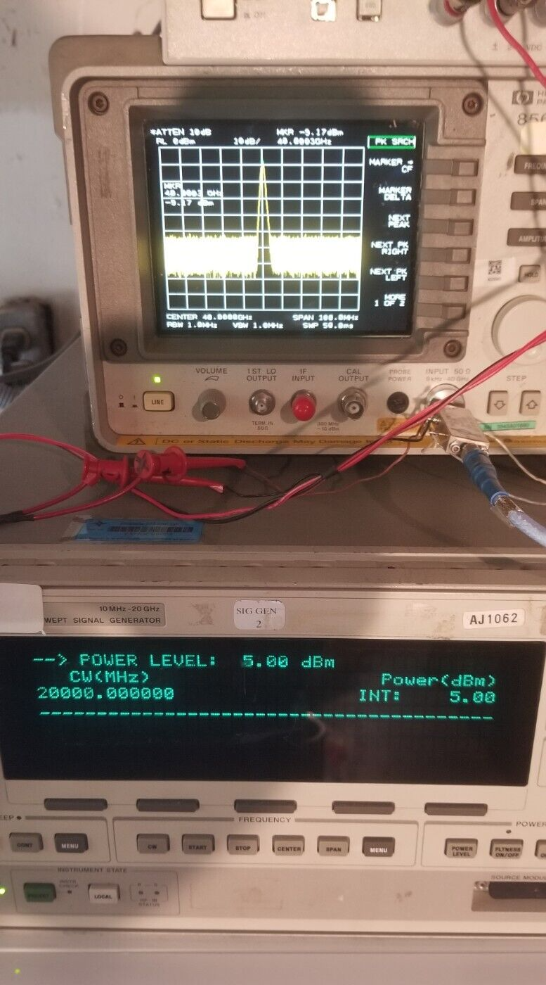 RF Frequency Range Doubler 19 GHz to 38 GHz - 67 GHz Output