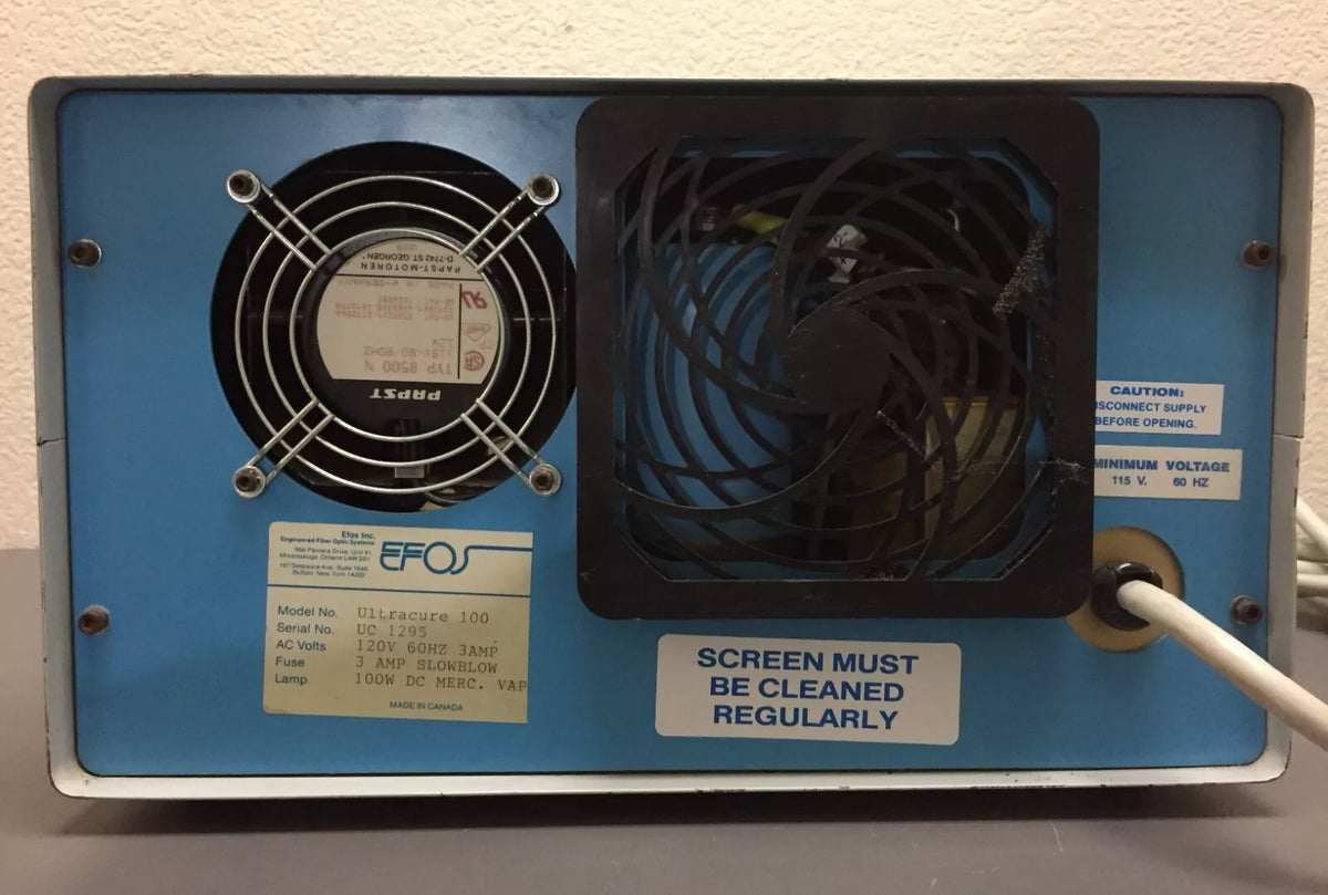 EFOS Ultracure-100 Lab UV Spot Curing System