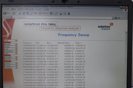 Solartron M-CHAS8 Modular electrochemical measurement system Chassis