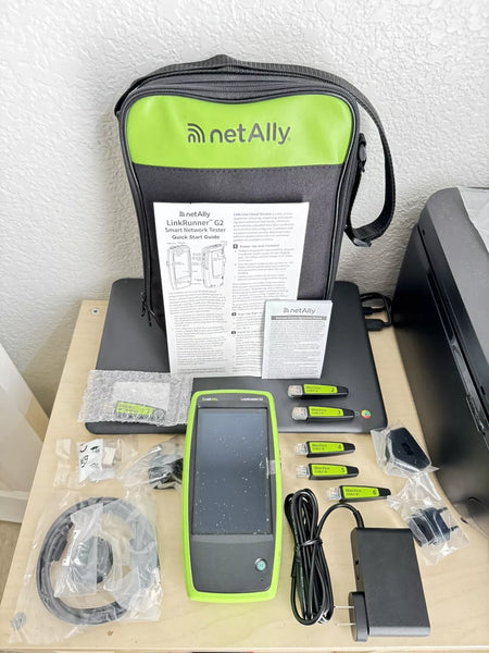 NetAlly LinkRunner G2 Smart Ethernet & Network Tester Kit - NEW