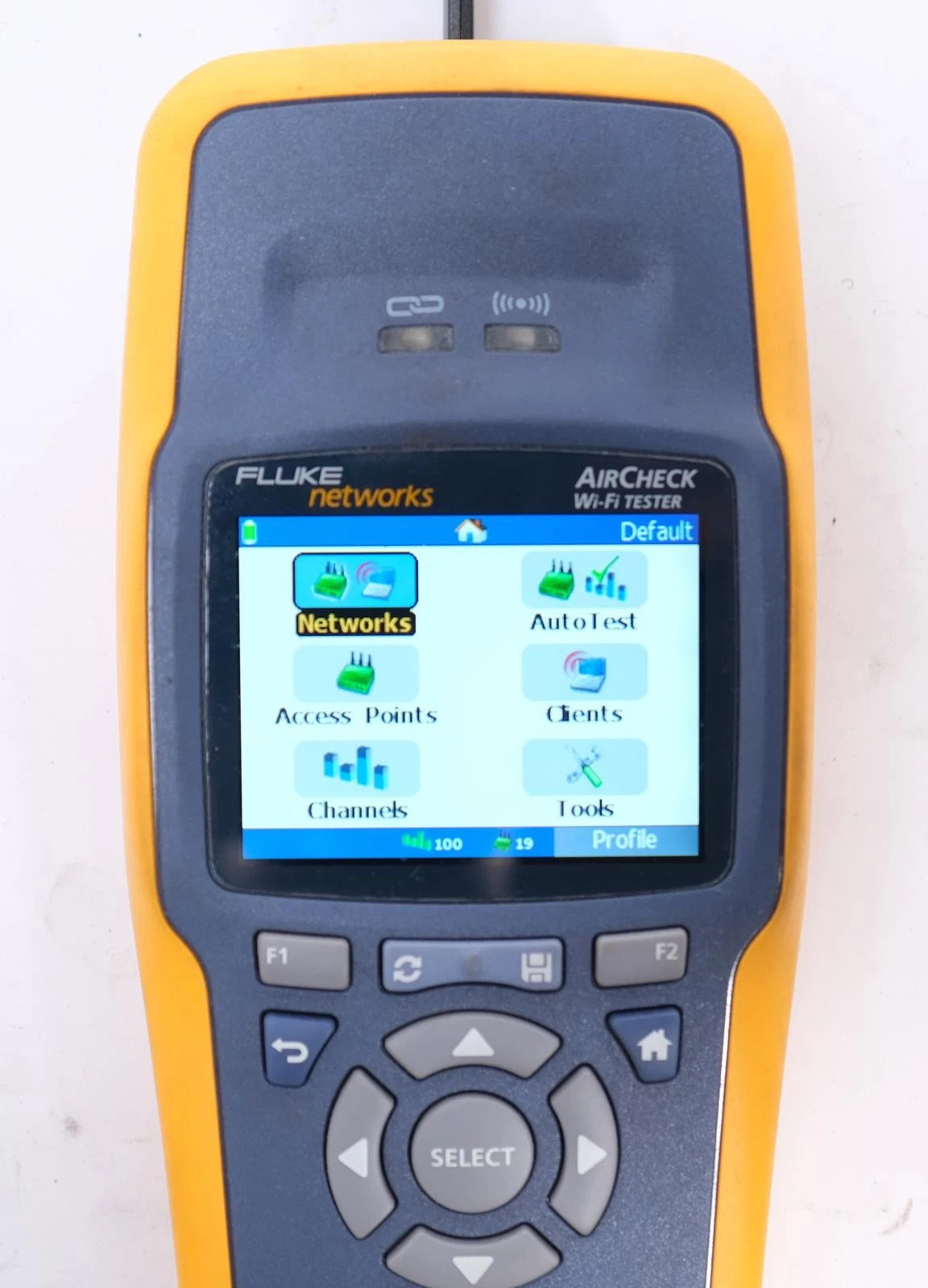 Fluke Networks AirCheck 802.11 a/b/g/n Handheld Wi-Fi Wireless Network Tester