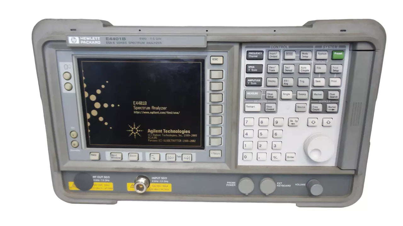 HP E4401B Spectrum Analyzer 9 kHz-1.5 GHz