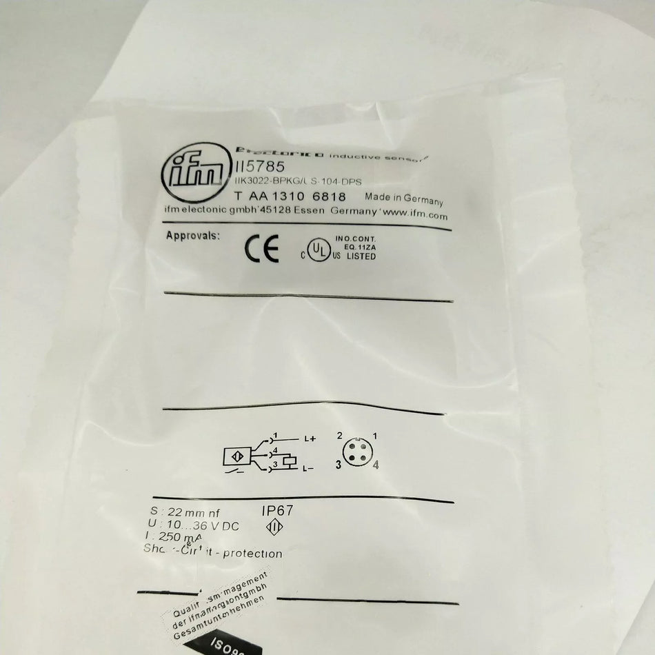 IFM II5785 Proximity Switch New 1PC