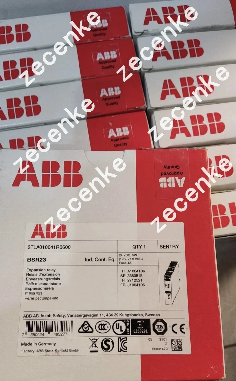 ABB 2TLA010041R0600 Expansion Relay for Industrial Automation