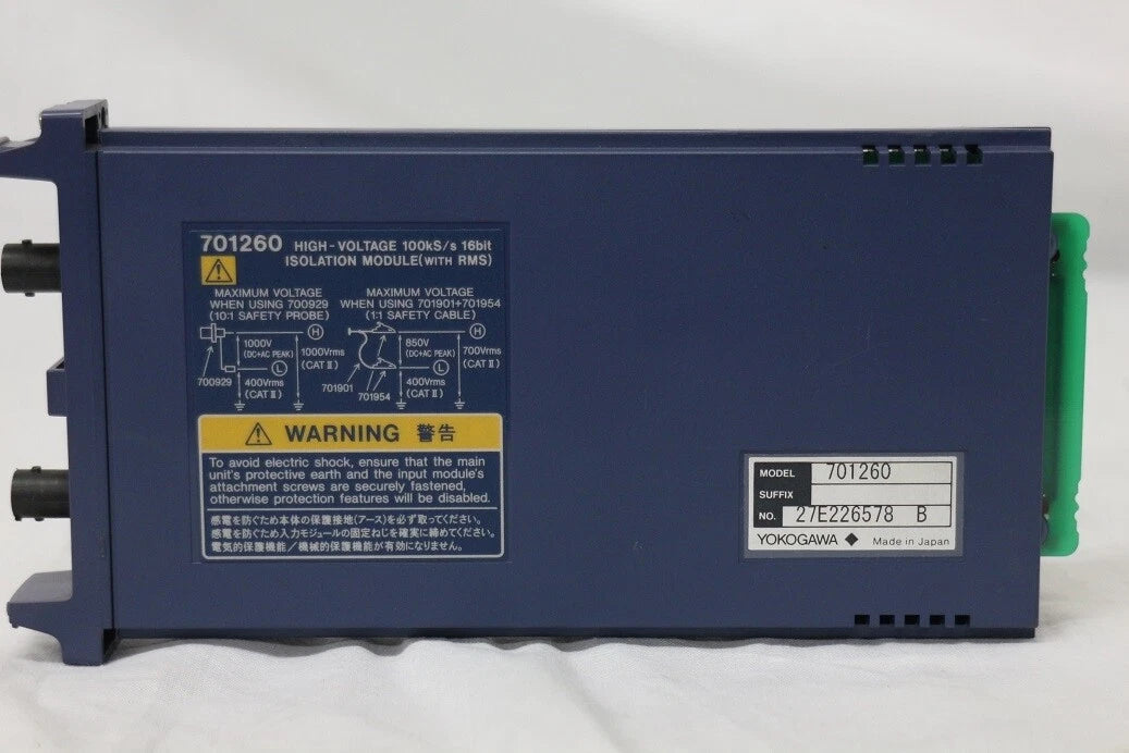 Yokogawa 7012-60 DC-40KHz 2CH 16bit Isolation Module with Probe