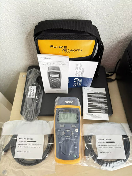 Fluke Networks Cable IQ Qualification Tester CIQ-100 /New Sealed