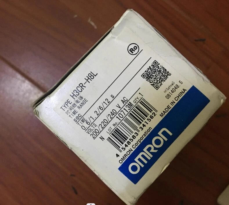 Omron H3CR-H8L 0.6-12S 100/110/120VAC NSNP Timer Relay