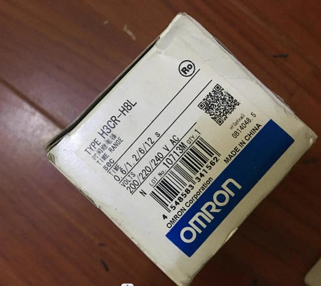 Omron H3CR-H8L 0.6-12S 100/110/120VAC NSNP Timer Relay