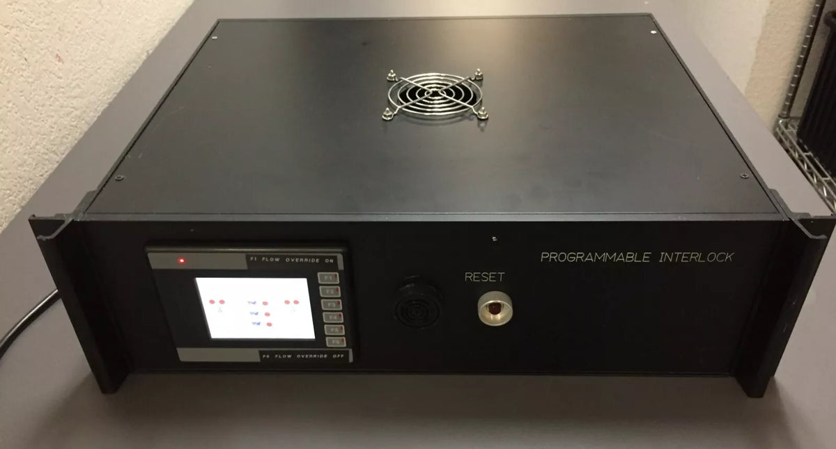 Generic MBE Programmable Interlock for Gas & Water Valve Controls