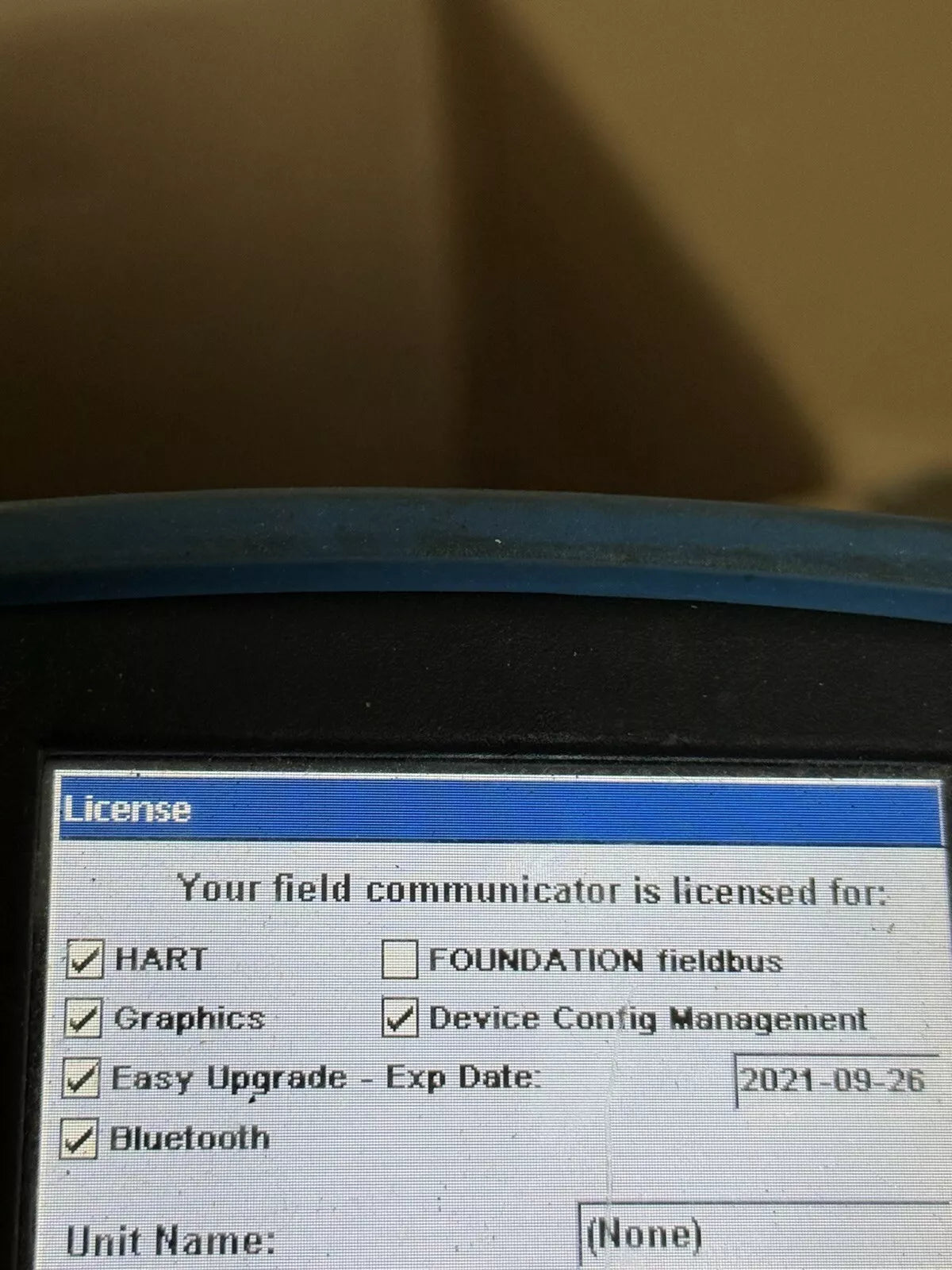 EMERSON 475 Field Communicator 3.9 HART with Bag & Charger