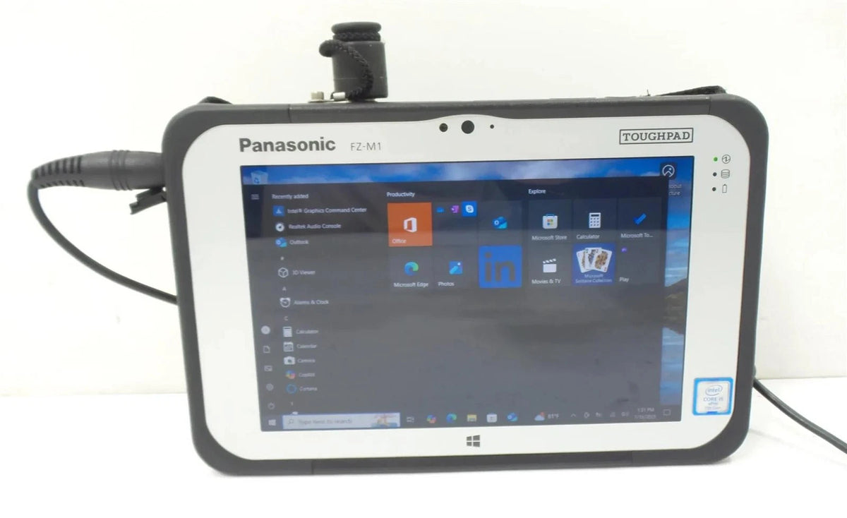 Panasonic Toughpad FZ-M1 Core i5-7Y57 1.2GHz 8GB 256GB SSD Win 10 Pro