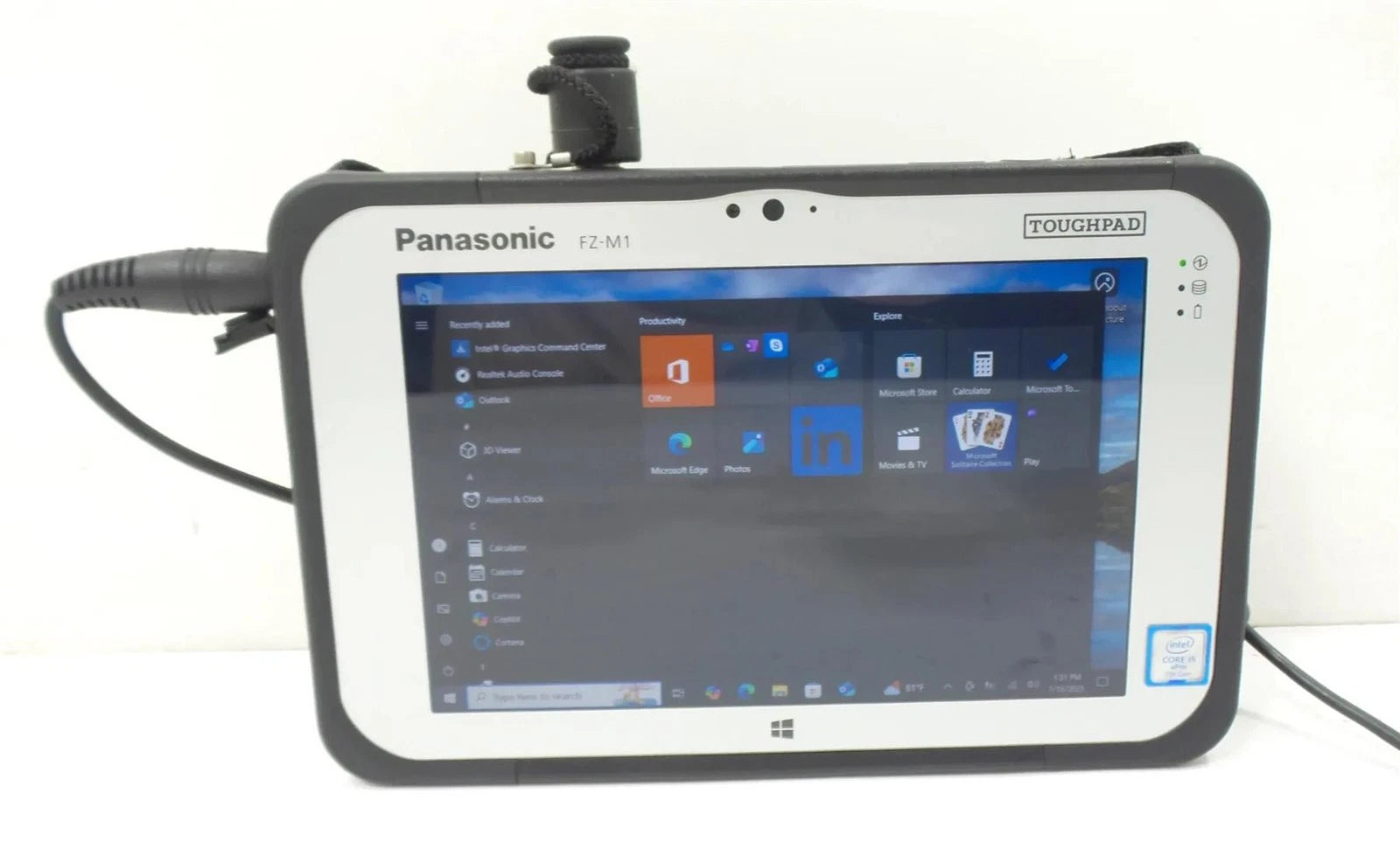 Panasonic Toughpad FZ-M1 Core i5-7Y57 1.2GHz 8GB 256GB SSD Win 10 Pro