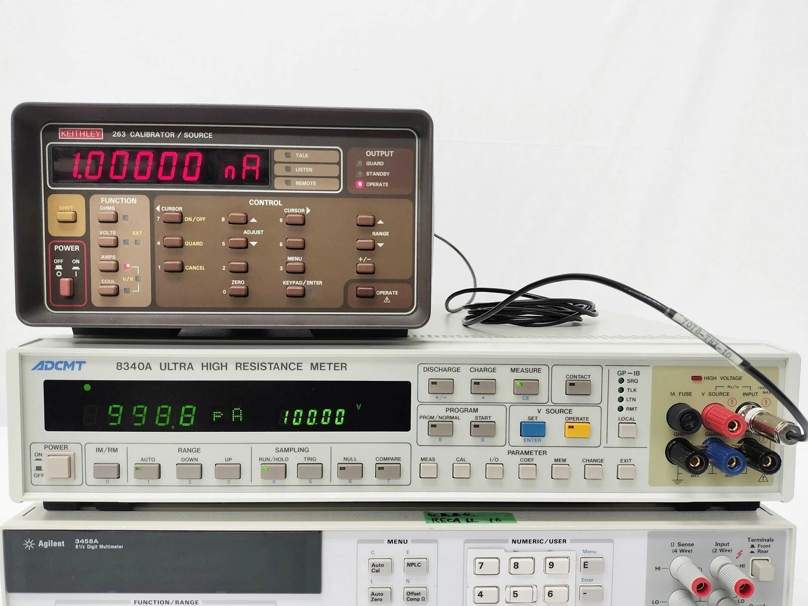 ADCMT 8340A Ultra High Resistance Meter