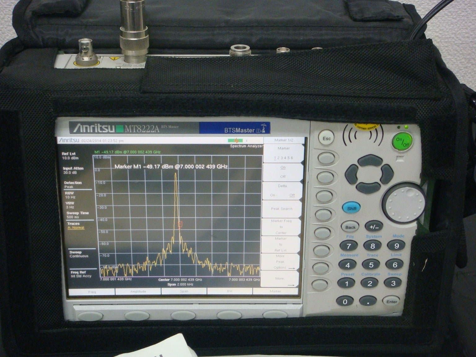 Anritsu MT8222A Handheld Base Station Analyzer