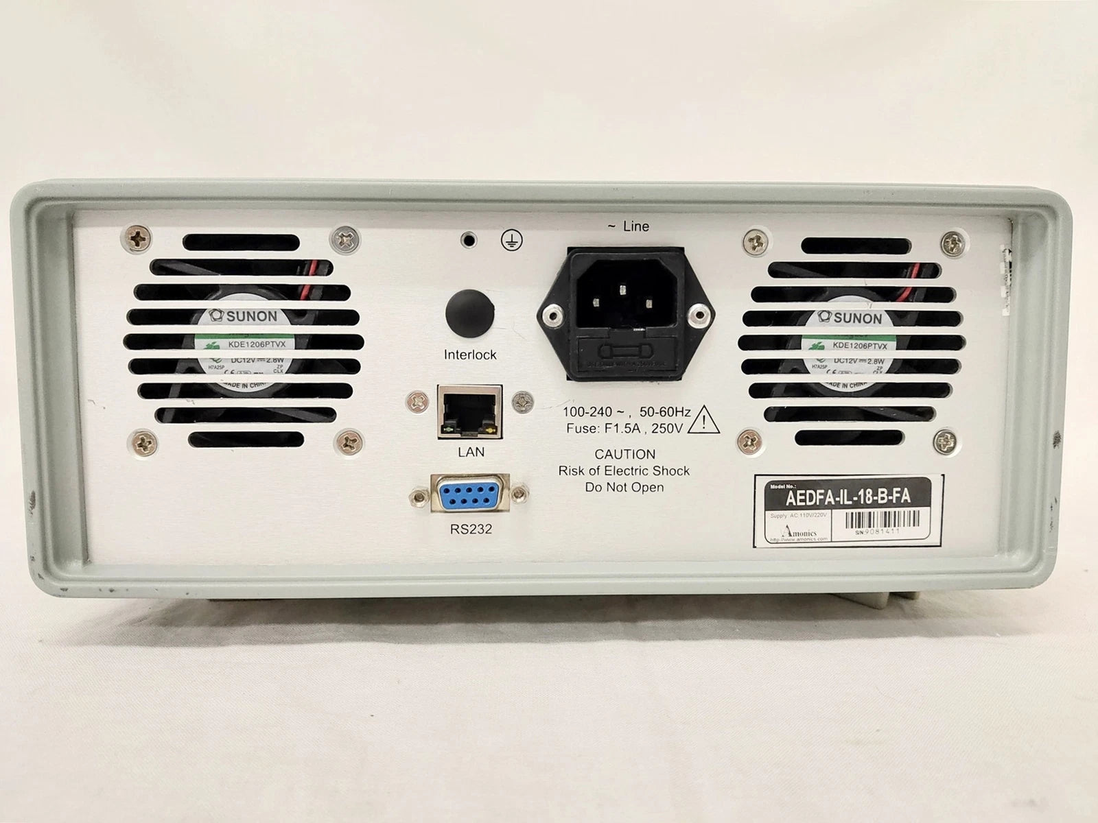 Amonics AEDFA-IL-18-B-FA EDFA C-Band Amplifier