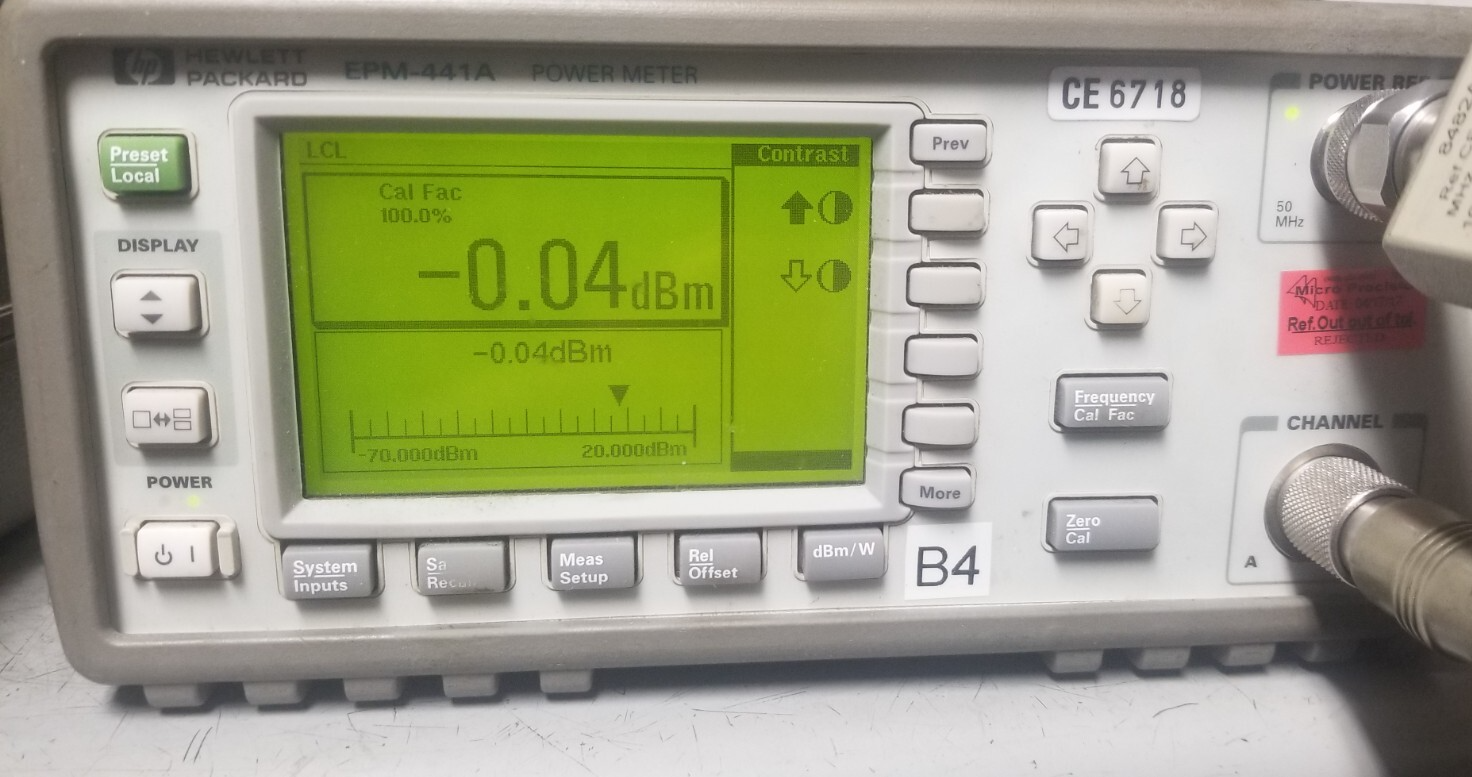 RF Power Meter & Sensor by Agilent
