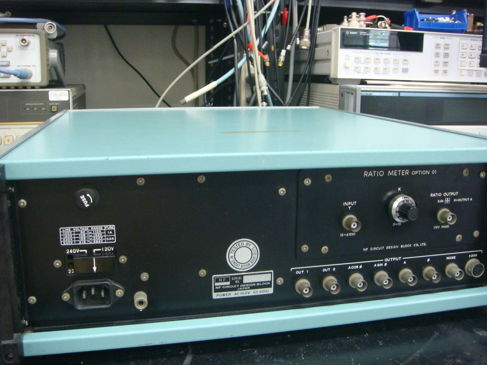 NF LI-575/01 Lock-In Amplifier Vector Voltmeter