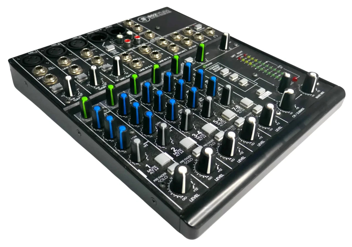 Mackie 802VLZ4 8-Channel Mic/Line Mixer with Onyx Preamplifiers - Free Shipping