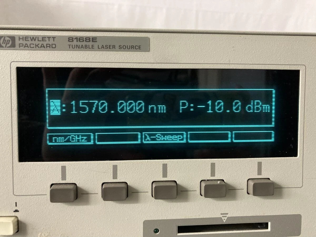 HP 8168E 1470nm-1580nm TLS