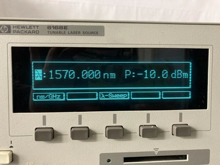 HP 8168E 1470nm-1580nm TLS
