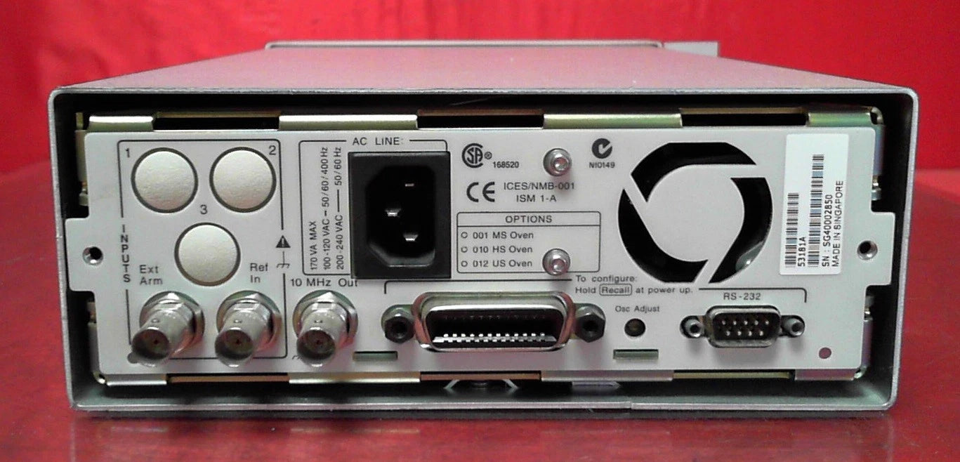 HP Agilent Keysight 53181A Frequency Counter SG40002850